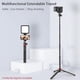 thumbnail image 4 of Trípode Ulanzi Mini soporte para trípode extensible Palo para selfies portátil flexible con cabezal de bola giratorio de 360 ° Placa de liberación rápida Clip para teléfono Max. Carga de 1,5 kg para c Ulanzi  Trípode, 4 of 7