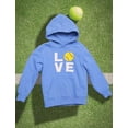 thumbnail image 5 of Tstars Love Softball Women's Hoodie - Ideal Birthday Gift for Softball Fans and Players - Comfortable Sportswear - Show Your Softball Passion - Perfect Apparel for Softball Moms, 5 of 6