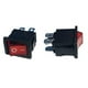 thumbnail image 4 of 30 Pcs KCD1 Boat Rocker Toggle Switch 6A/250V 10A/125V AC with Red Light Switch 4Pin on Off, 4 of 5