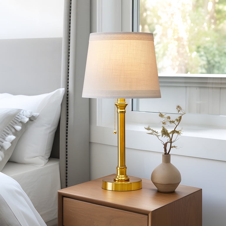 Oneach 19.5" Gold Modern Metal Table Lamp photo 2