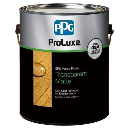 PPG ProLuxe Gallon Cetol SRD Exterior Wood Finish Translucent - Cedar 077 Y