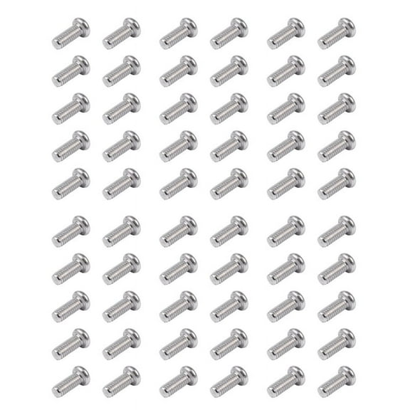 60 Pieces Computer TV LCD Monitor Stand Bracket Mounting Screw M4X10mm