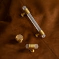 thumbnail image 3 of Belwith-Keeler B076303GL-14 1.87 x 0.75 in. Chrysalis T-Knob, Polished Nickel with Glass, 3 of 7