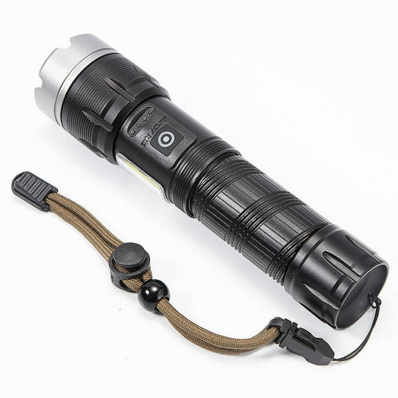 Jusqu'à 60 % de Rabais SEMPAI Zoom Télescopique Lampe de Poche à Lumière Forte Source de Lumière Latérale COB Lampe de Test Rechargeable Ultra Lumineuse Longue Portée Lampe de Poche Économies d'Été Saint-Valentin