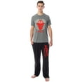 thumbnail image 4 of Nightmare On Elm Street Mens' Freddy Krueger Fire Film Sleep Pajama Set, 4 of 5