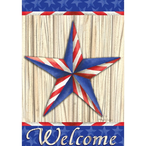 Briarwood Lane Summer Garden Flag 12x18 For Outdoor Patriotic Barnstar For Summer Garden Flag Flags For Outside