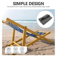 thumbnail image 3 of 1 Set of Folding Lounge Breathable Cloth Replacement Outdoor Chair Fabric Lounge Accessory, 3 of 4