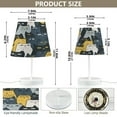 thumbnail image 2 of Ryvnso LED Bedside Table Lamp Funny Cute Cats Bedroom Desk Lamps Nightstand Lampshade S, 2 of 7