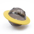 thumbnail image 5 of Generic Saturn Toy Dispensador de alimentos divertido e interactivo para perros y gatos, alimentación lenta para una mejor digestión (planeta amarillo), 5 of 5