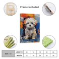 thumbnail image 2 of Super Cute Maltese Dog Puppy Art Picture Print Canvas Poster Wall Paint Art Posters Decor Modern Home Artworks Gift 24x36inch(60x90cm), 2 of 6