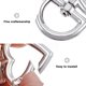 thumbnail image 3 of unbranded 10Ud Material Para Colgante De Metal Plata Ideal Para Llaveros Y Manualidades, 3 of 8