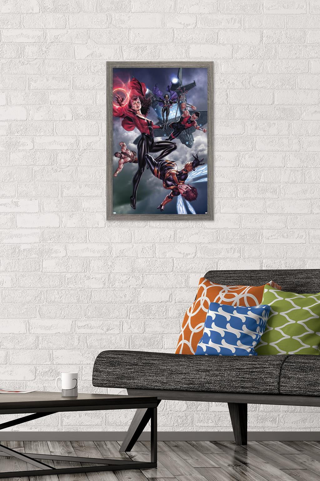 Marvel Comics - Scarlet Witch - Avengers #680 Wall Poster, 14.725" x 22.375", Framed