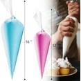 thumbnail image 4 of 200 Pcs Piping Bags 12 & 16 Inch, Thick Disposable Pastry & Frosting Bags Anti-Burst Icing Bags for Cake Decorating, Cookies, Cupcakes, 4 of 4