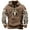 Khaki#6, variant on LEBONYARD Men's Henley Shirts Long Sleeve,Men's & Big Men's Lightweight Pullover Shirt Hoodie,Men's Retro Printed Top Long Sleeved Hooded Top Hooded Sweatshirt Black L