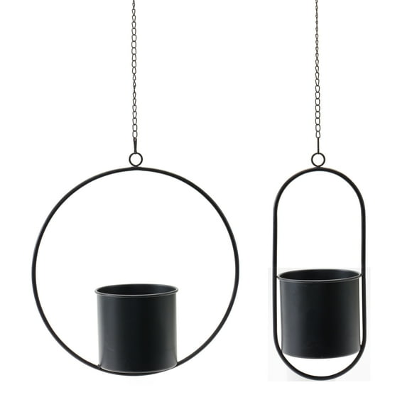 Hanging Metal Platner (Set of 2)