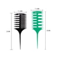 thumbnail image 2 of UKCOCO Hair Dyeing Comb Abs Assorted Color For Hair Coloring Tool 4Pcs Set 9.8In 3.1In, 2 of 5