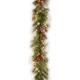 thumbnail image 5 of Guirnalda de enredadera de pino navideña de 1,8 m con bayas rojas, ratán, decoración de puerta de pared para fiestas en el hogar, adornos para árboles de Navidad, corona navideña, 5 of 5