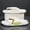 White, variant on Ergonomic Minimalist Athletic Slides, men’s summer outdoor comfy slippers, thick soft footbed, flexible bendable sole, durable non-slip design for indoor rest and daily outdoor walking.