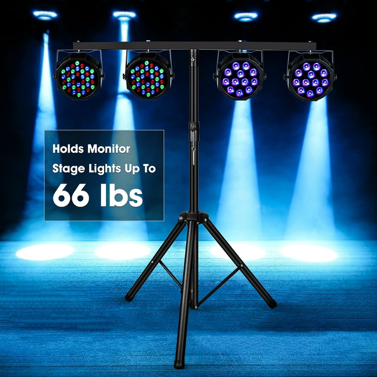 Stage Lights RGBW LED Par Lights, Uplights DJ Lighting with Stage Lights RGBW LED Par Lights, Uplights DJ Lighting with