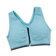 thumbnail image 4 of Sujetador deportivo con cremallera frontal, profesional, a prueba de golpes, transpirable, sin aros, chaleco para correr, ropa interior deportiva de yoga para mujer, 4 of 6