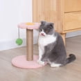 thumbnail image 4 of Rascador para Gatos Yuyangstore Poste Rascador Anti Rasguño Muebles Sisal Rosa, 4 of 8