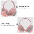 thumbnail image 2 of COOPHYA 1 Pce Cache-Oreilles en Peluche Rose pour Usage Hivernal Réchauffe-Oreilles pour Enfants, 2 of 4