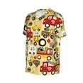 thumbnail image 6 of Fotbe Vehicles Baseball Jersey Shirt for Men and Women, Casual Short Sleeves Button Down T-Shirt-4X-Large, 6 of 9