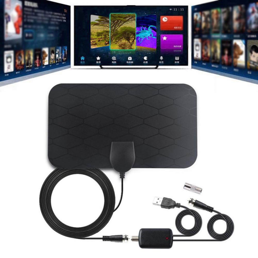 HDTV Indoor Antenna Long Range 250 Mile amplified Signal Reception