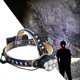 thumbnail image 5 of Lámpara de cabeza de pesca con luz fuerte LED + COB linterna frontal impermeable para exteriores 6LED, 5 of 8