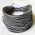 thumbnail image 4 of Bandeau Torsadé Boho 3 Pcs Imprimé Léopard Élastique Mode Bandeau de Yoga, 4 of 10