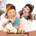 thumbnail image 4 of Gaeub Sunset Coast Sunflower Print Unisex Knitted Hat,Warm Winter Beanie,Unisex Fashion Knit Cuffed Cap,Ski Hat for Men and Women, 4 of 6