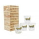 thumbnail image 3 of Juego de Mesa Tipo Torre con 4 Vasos de Vidrio para Shots – Juego de Beber para Adultos – Ideal para Fiestas, Reuniones y Celebraciones – Diversión Garantizada con Amigos, 3 of 5