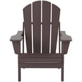 thumbnail image 2 of Paradise 2-Piece Set Classic Folding Adirondack Chair with Outdoor Side Table, 2 of 8