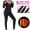 Red, variant on Womens Sweat Suits 2 Piece Workout Weight Loss Tracksuits Accelerated Exercise Yoga Jogging Track Outfit S-3XL