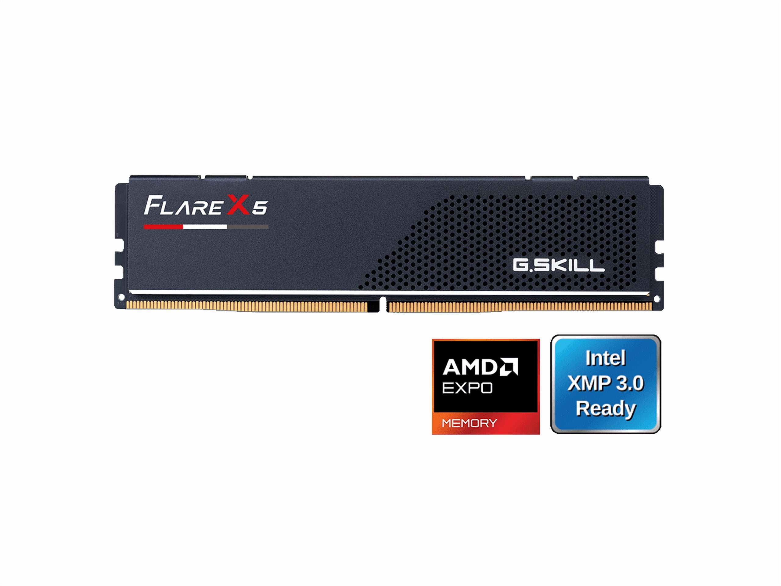 G.SKILL Flare X5 32GB DDR5 RAM, F5-6000J3038F16GX2-FX5, 2 x 16GB