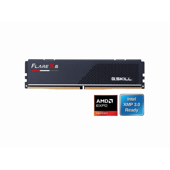 G.SKILL Flare X5 16GB 288-Pin PC RAM DDR5 6000 (PC5 48000) Desktop Memory Model F5-6000J3636F16GX1-FX5
