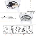 thumbnail image 4 of Bolso de mano Angelkiss de piel lavada para mujer, color blanco, 4 of 6