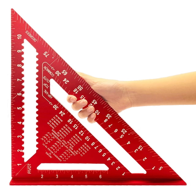 Viga cuadrada de aluminio Carpenter BEDEMU de 30 cm para carpintería