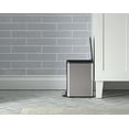 thumbnail image 6 of Kohler Bathroom Step Trash Can with lid 1.6 Gallon, 6-Liter, Stainless Steel, 6 of 11