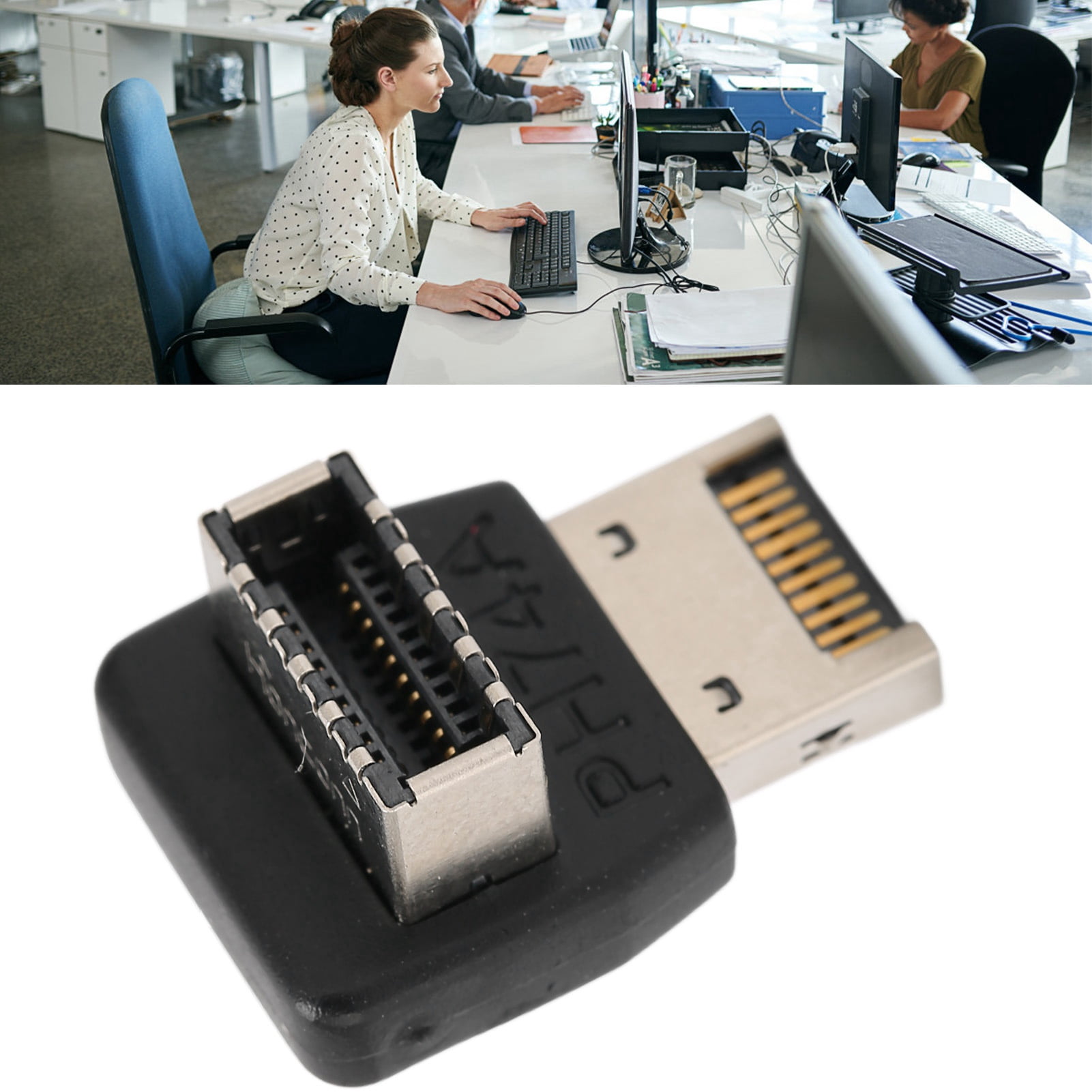 Panel Frontal Usb Adaptador Usb31 Tipo E Placa Base de Computadora ...