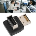 thumbnail image 3 of Usb Front Panel Adapter, Stable Connection USB3.1 TYPE E Adapter Computer Motherboard USB3.1 TYPEE Adapter 90 Degree Steering Elbow, 3 of 8