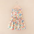 thumbnail image 4 of Vestido casual para niña, vestidos sin mangas para fiesta de verano para niños, ropa de playa para fiesta de verano, 100cm, 4 of 5
