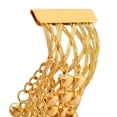thumbnail image 4 of STARTIST Gold Metal Arm Chain Bracelet Arm Bangle Upper Arm with Bell Pendant Tassel for, 4 of 8