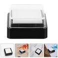 thumbnail image 1 of Mobutofu 12Pcs Black Ink Stamp Pads Multi-functional Finger Ink Pads Plastic Scrapbooking, 1 of 8