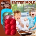 thumbnail image 1 of cpengpj Liquidation Outils de Cuisson de Pâques 6 Trous Ufs de Dinosaure Chocolat, 1 of 7