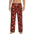 thumbnail image 2 of Goofa Tomato Printed Soft Pajama Pants for Men, Wide Leg Comfy Casual Lounge Yoga Pants-X-Large, 2 of 9