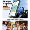 thumbnail image 2 of Ultra Strong Magnetic for iPhone 15 Pro Case, [Compatible with Magsafe]  Slim Translucent Matte Shockproof Case for iPhone 15 Pro Case 6.1 inch,Midnight Green, 2 of 12