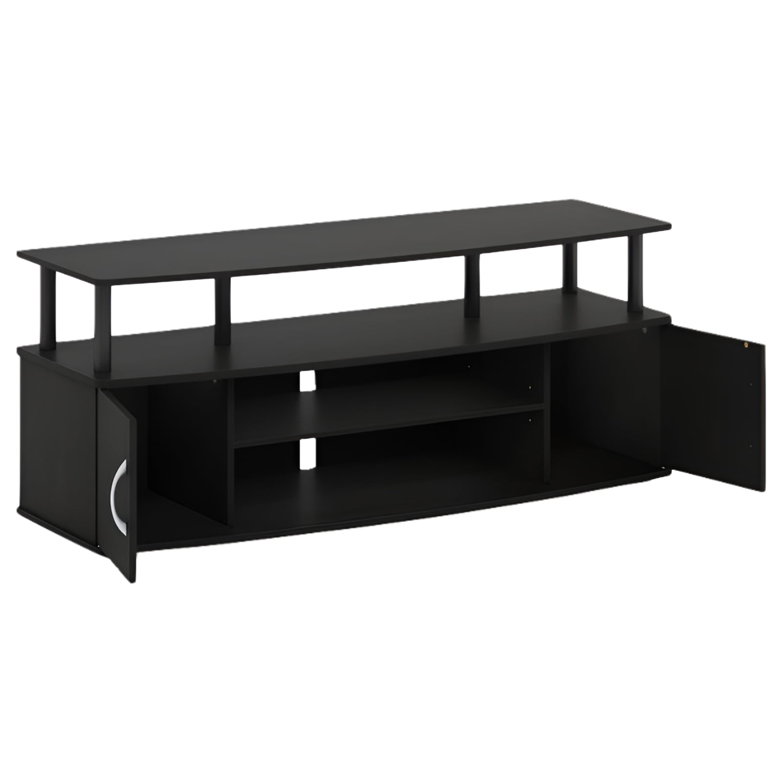 Furinno JAYA Large Entertainment Center Hold up to 55-IN TV, Black