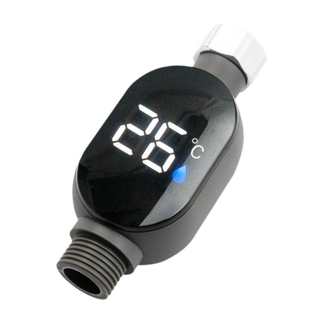 Termómetro de ducha, medidor de temperatura del agua, universal, para uso doméstico, digital LED, indicador de temperatura del grifo.