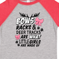 thumbnail image 4 of Inktastic Hunting Season Bows Racks & Deer Tracks Girls Toddler T-Shirt, 4 of 5